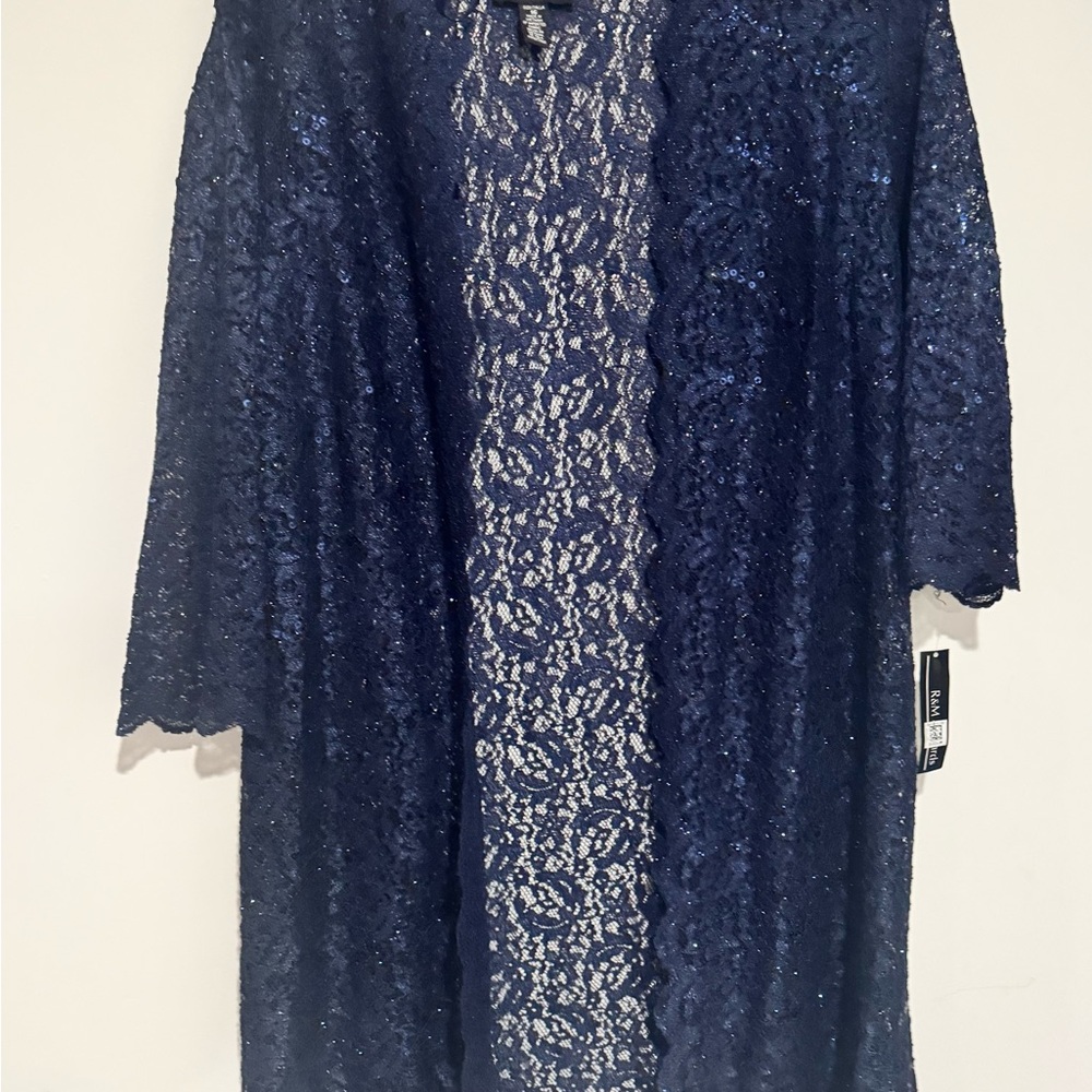 R&M Richards Midnight Lace Overlay